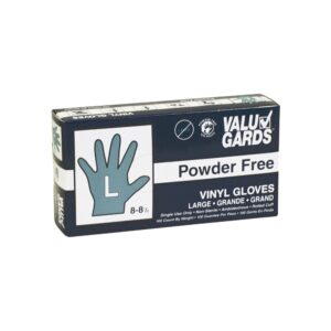 GLOVE VNYL POLY PWDFR LG 10-100CT | Packaged