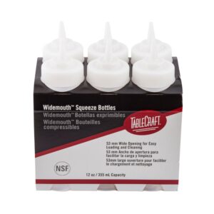 Clear Plastic Condiment Bottles | Packaged