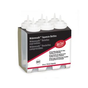 Clear 24 oz. Squeeze Bottle | Packaged