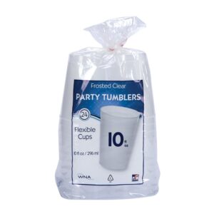 Frosted Clear Cups | Packaged