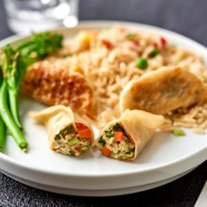 APTZR DUMPL VEG 0.8Z 3-50CT CHEF ONE | Styled