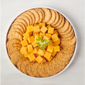 Medium Cheddar Cheese Cubes | Styled