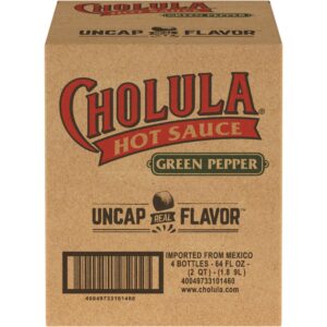 SAUCE CHILI GRN 64Z CHOLULA | Corrugated Box