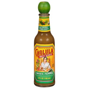 SAUCE HOT GRN 24-5FLZ CHOLULA | Packaged