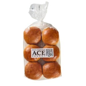 BUN HAMB CLSC 4.5″ 8-6CT ACE BAKERY | Packaged
