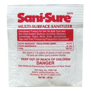 100-1/8Z SANITIZER MULTI-SURF P 90670 | Raw Item