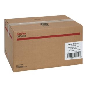 Hunter Green Dinner Napkins | Corrugated Box