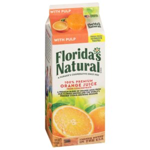 FL NAT JUICE ORNG 100% W/PULP 52FLZ | Packaged