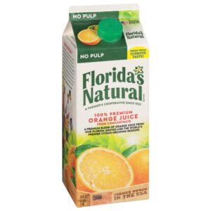 FL NAT JUICE ORNG 100% NO PULP 52FLZ | Packaged