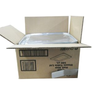 LID FOIL 1/2 SZ PAN 100CT JIF-FOIL | Packaged