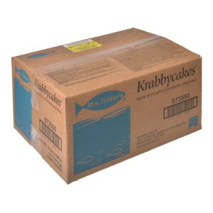 Crab Cake Patties | Corrugated Box