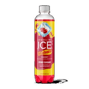 Starburst Cherry Sparkling Water | Packaged