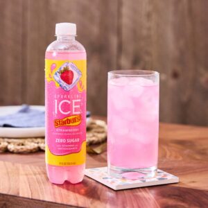 Starburst Strawberry Sparkling Water | Styled