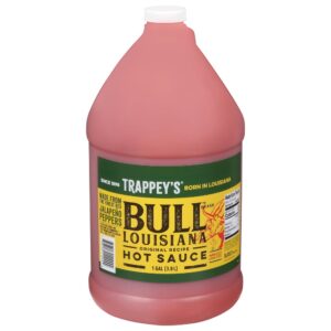 HOT SAUCE TRAPPEYS 1GAL | Packaged