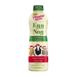 EGG NOG 32oz Prairie Farms | Packaged