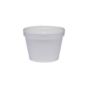 4 oz Dart Foam Squat Containers | Raw Item