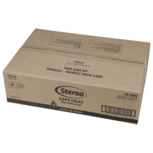 Fuel Chafer Safe Ht, PWR, Pad, 2 hour | Corrugated Box