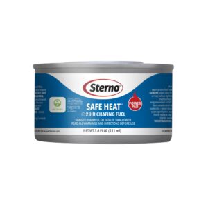 Fuel Chafer Safe Ht, PWR, Pad, 2 hour | Raw Item