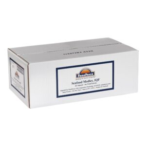 SEAFOOD MIX IQF SQD/CUTL/SHRM/CLM/OCT | Corrugated Box