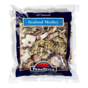 SEAFOOD MIX IQF SQD/CUTL/SHRM/CLM/OCT | Packaged