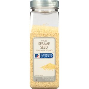 SPICE SESAME SEED WHT 16Z MCORM | Packaged