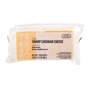 Sharp Cheddar Sliced Cheese | Packaged