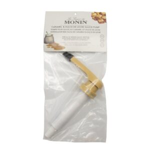 Caramel Sauce Pump – Amber | Packaged