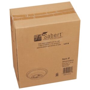 BOWL MOLDED FBR 32Z RND 4-75CT SABR | Corrugated Box
