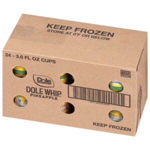 SOFT SERVE PINEAP 24-3.6FLZ DOLE | Corrugated Box