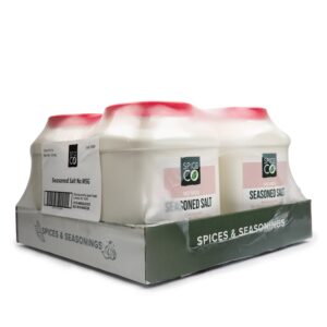 SpiceCo Seasoned Salt No MSG 5 lb | Corrugated Box