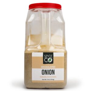 SpiceCo Onion Granulated 5lb | Packaged