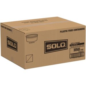 CONT PLAS 8Z CLR 20-25CT DART | Corrugated Box