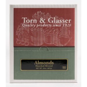 T&G ALMOND SLVRD BLNCHD 2lb | Corrugated Box