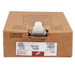 SYRUP BIB PIBB XTRA 1-2.5GAL | Packaged