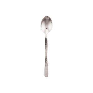 SPOON SOLID SRVG HAMMERED 12″ S/S 1CT | Raw Item