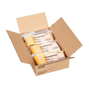 Natural Cheddar Cheese Slices | Packaged