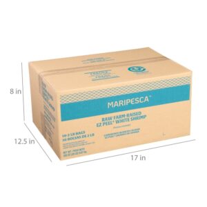 White Shrimp, EZ Peel Shell-On Deveined, | Corrugated Box