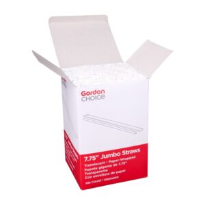 Jumbo Paper Wrapped Straws | Styled