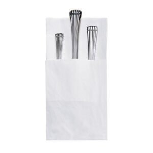 NAPKIN, DIN WHITE 17X17 2 PLY | Styled