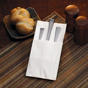NAPKIN, DIN WHITE 17X17 2 PLY | Styled