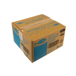 Breaded Coconut Butterfly Shrimp, 21-25 | Corrugated Box