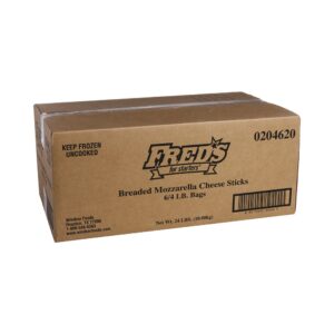 Breaded Mozzarella Stick Appetizers | Corrugated Box