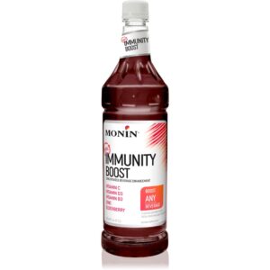 SYRUP IMMUNITY BOOST 1LTR MONIN | Packaged