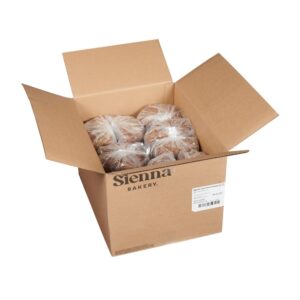 BREAD PANINI RYE MARB 5/8″ 10-17.64Z | Packaged