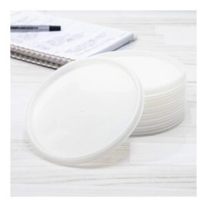 LID FLAT TRANS VNTD 10-100CT DART | Styled