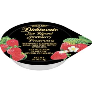 PRESERVES STRAWBERRY 200-1/2Z DICKNSN | Packaged