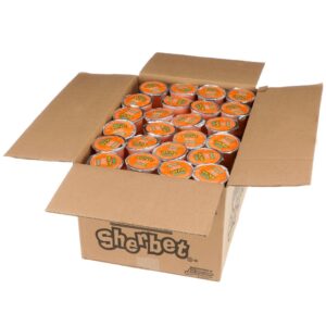 SHERBET CUP ORANGE 96-4Z LUIGI | Packaged