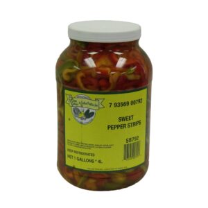 STRIPS PEPPER SWEET 4-1GAL GIEL | Packaged