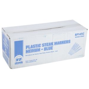Medium Steak Markers | Corrugated Box