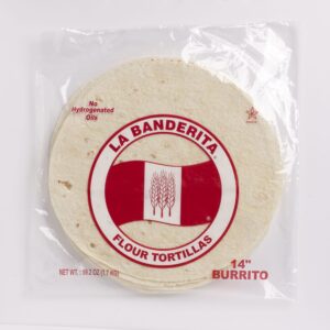 8-12ct Tortilla 14″ Pressd Flour 2707 | Packaged